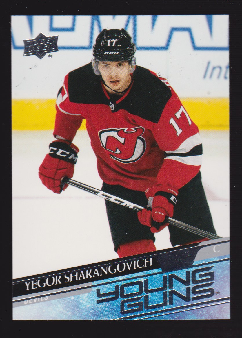(image for) 2020-21 Upper Deck #489 Yegor Sharangovich YG RC